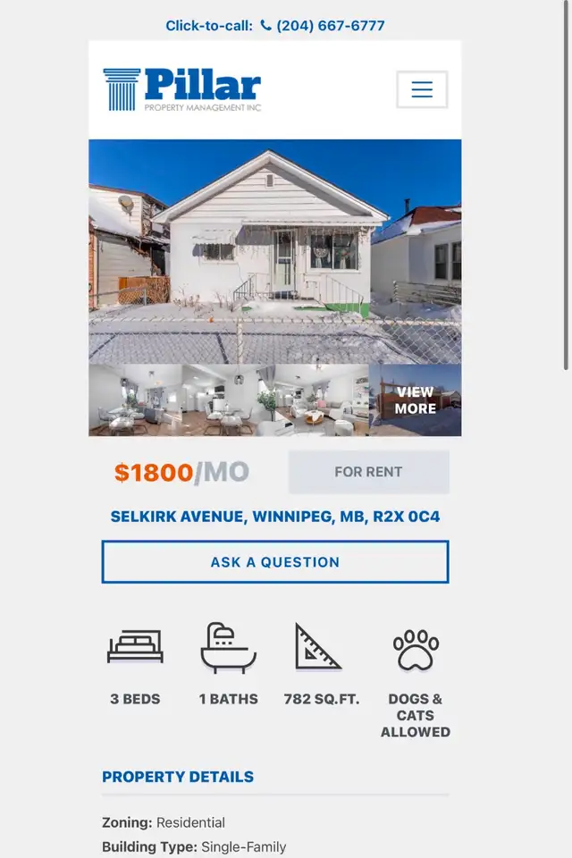3-Bedroom Home for Rent – $1,800/month + Utilities in Long Term Rentals in Winnipeg - Image 2
