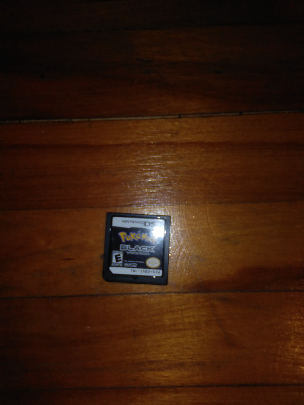 Pokemon Black (Cartridge only) in Nintendo DS in Kitchener / Waterloo
