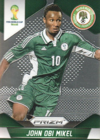 John Obi Mikel 2014 Panini Prizm World Cup Soccer #152 Nigeria