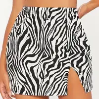 STREETWEAR SOCIETY (Size XS) Zebra Skirt