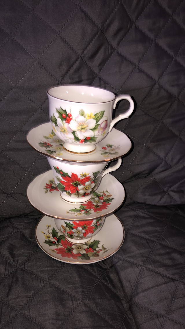 Fine Bone China Tea Cups and Saucers in Kitchen & Dining Wares in Edmonton - Image 4