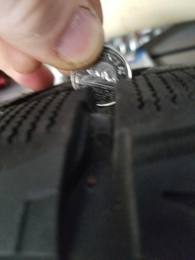 Winter tires on Toyota rimce Bridgestone Bizzak 245/55 R19 in Tires & Rims in Mississauga / Peel Region - Image 3