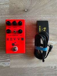 REVV G3 Channel 3 Distortion Pedal - Limited Edition Red