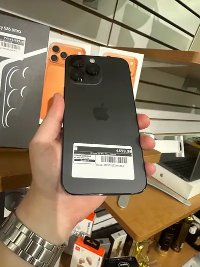 Apple iPhone 14 Pro Max 256GB Space Black – Excellent, View more