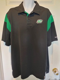 Men's XL Saskatchewan Roughriders Golf Shirt