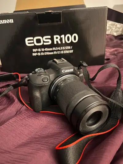 Camera bought two months ago. Has taken less than 100 photos so essentially brand new. Call or text...