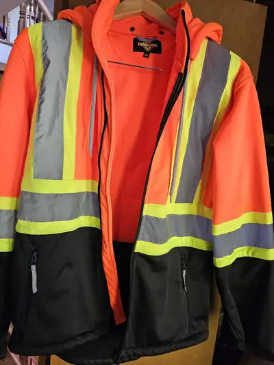 Small  mens work jacket   Reflective, View more