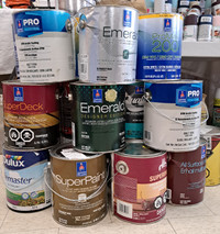 CANS OF PAINT 1 - 4 GALLON