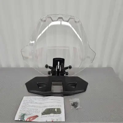 New! Can-Am Ryker Adjustable Adventure Windshield, View more