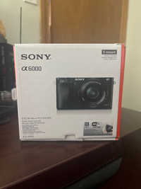 Sony A6000 with kit lens, with accessories and box