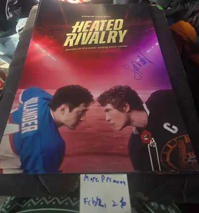 Sophie Nelisse Heated Rivalry signed 8x10,12x18 photos Cinema TV, View more