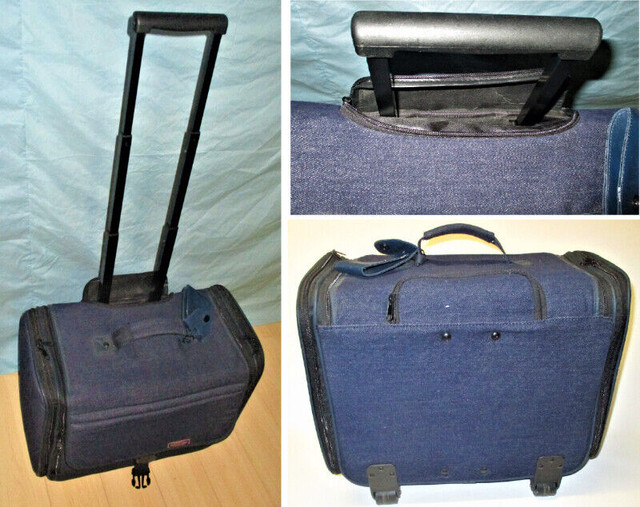 Underseat Carry-On Rolling Travel Luggage Business Canvas Bag in Other in Stratford - Image 2