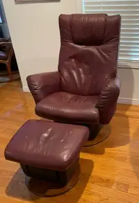 Recliner Chair & Footrest