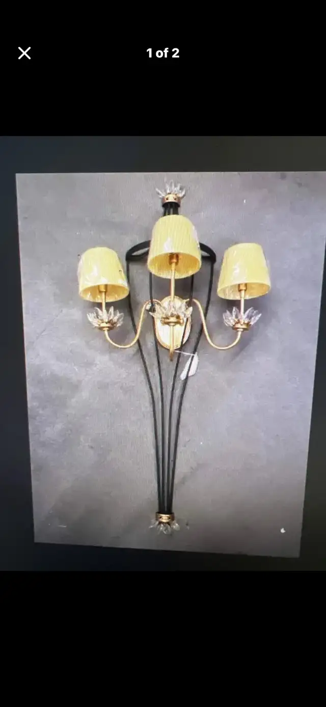2 Festina wall sconce lights  in Indoor Lighting & Fans in Laval / North Shore - Image 2