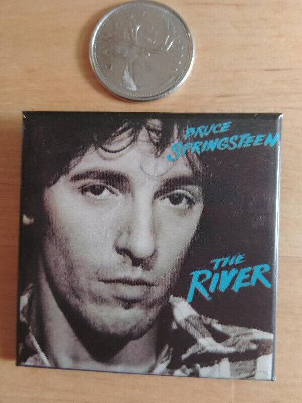 Bruce Springsteen The River promo pin button. Vintage. in Arts & Collectibles in Markham / York Region