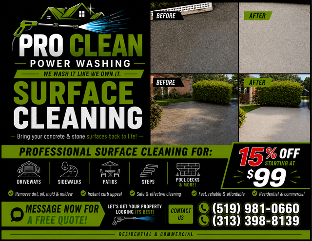 SURFACE CLEANING