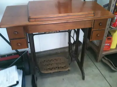 Antique Singer Sewing Machine FOR SALE, View more
