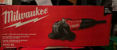 Milwaukee Angle Grinder brand new , View more