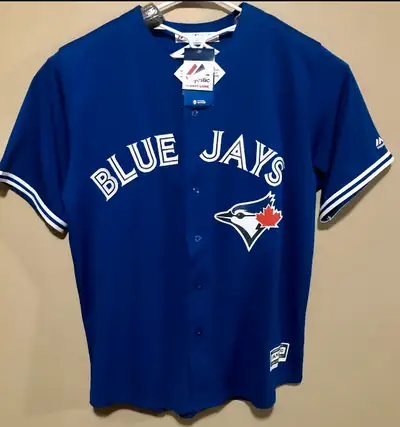 Men’s XL Toronto Blue Jays Majestic Zack Godley Baseball Jersey, View more