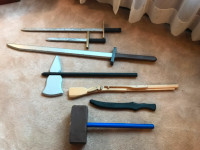 Wooden Toy Weapons - lot