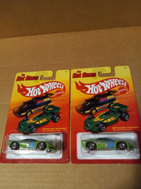 Hot Wheels Hot Ones Chase Cars Pontiac Banshee Lot of 2