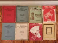 Piano Music Books - 1940"s vintage