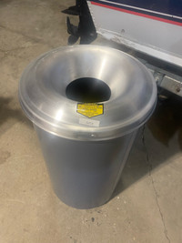 Justrite’s Cease-Fire Waste Receptacle 