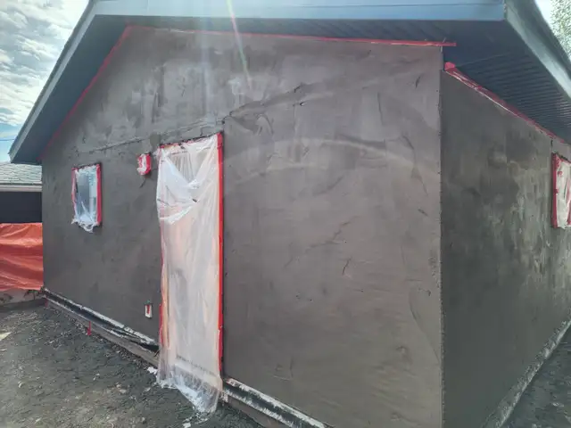 Parging and Stucco Services in Brick, Masonry & Concrete in Calgary - Image 4