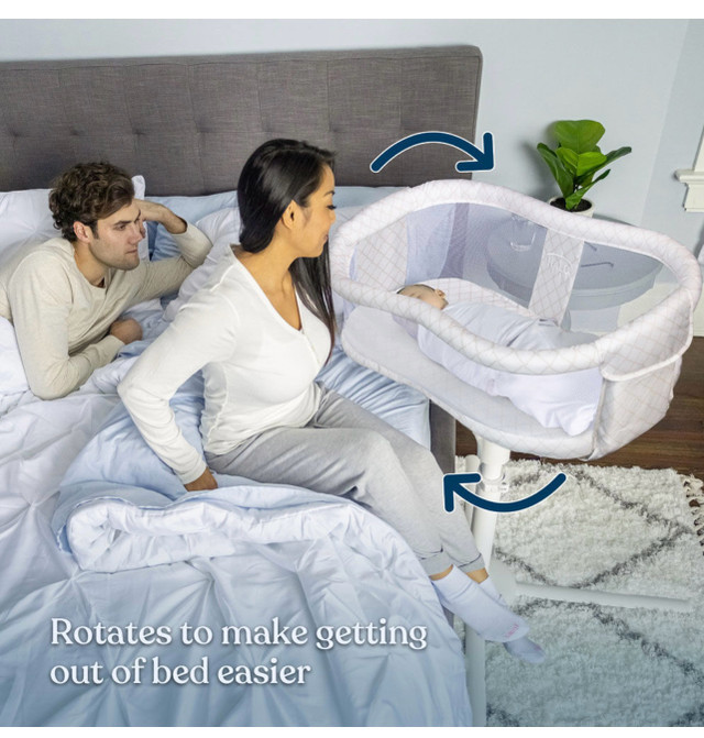 HALO - Bassinest Swivel Sleeper - Essentia - Nautical Net in Cribs in St. John's - Image 4