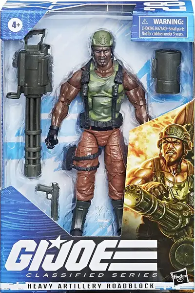 GI Joe Classified Heavy Artillery Roadblock Exclusive!!!, View more