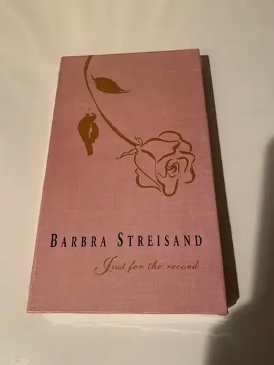 Barbara Streisand - Just for the record - 4 CD Box Set (NEW), View more