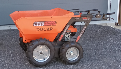 Gas motorized wheelbarrow T25 Ducar, View more