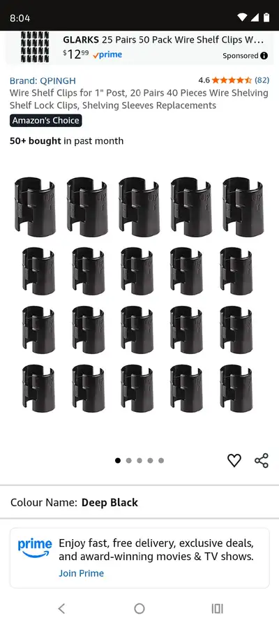 shelf clips, View more