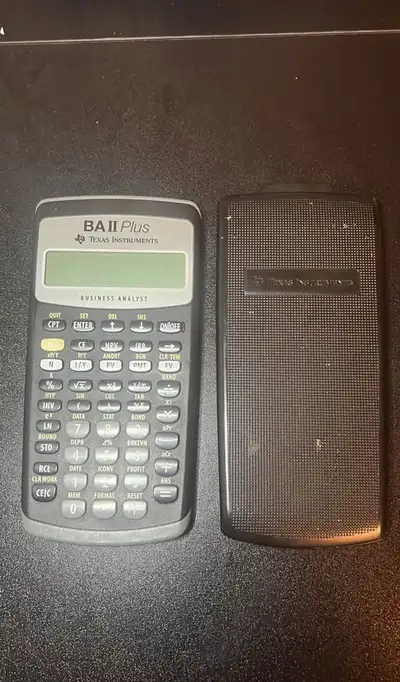 Negotiable - Texas Instruments BA II Plus Financial Calculator, View more