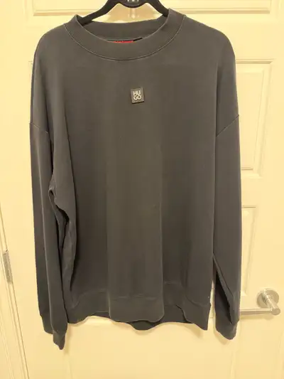 HUGO boss STACKED-LOGO SWEATSHIRT size XL, View more
