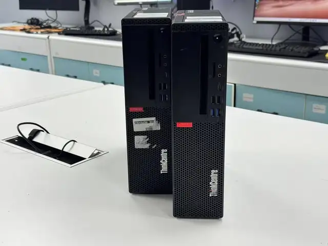 Summer  SALE Lenovo Thinkcenter M720s i5- 8th Gen in Desktop Computers in Markham / York Region - Image 3