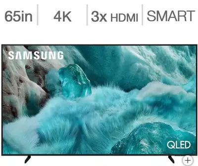 Télévision QLED 65'' QN65Q7FAAFXZC 4K UHD HDR Smart TV Samsung, View more