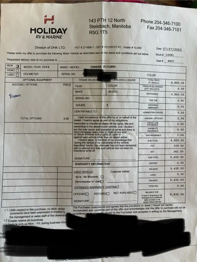 16 foot Aluminum Lund Boat in Powerboats & Motorboats in Winnipeg - Image 7