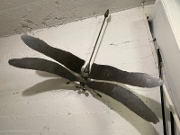 Metal Sculpture for Sale. Metal Dragonfly, 1999.