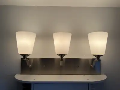 Bathroom light fixture, View more