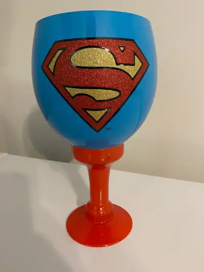 Licensed Superman 9" Goblet, View more