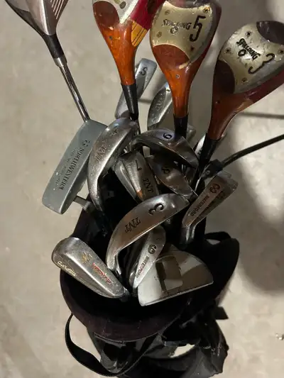 Golf Clubs and Bag, View more