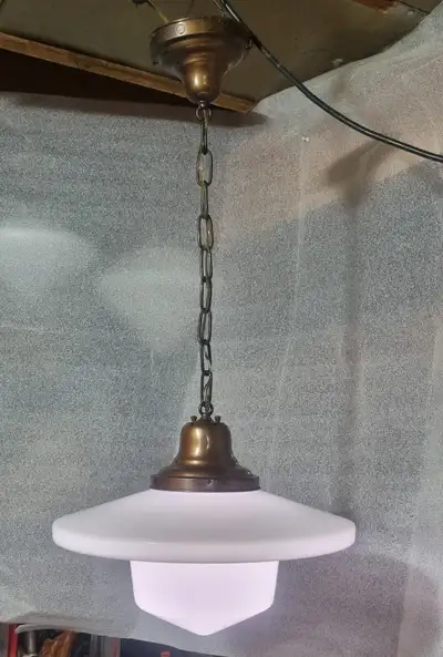 Antique Flying Saucer MCM Pendant lights, View more