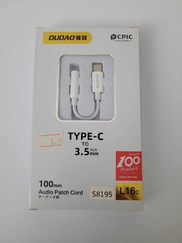 Type C to 3.5mm aux (female) in General Electronics in Ottawa