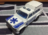 Rare vintage majorette Diecast Ambulance - made in France