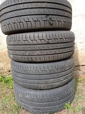4 staggered 315/30/22 275/35/22 CONTINENTAL premiumcontact tires 90 % 85 tread left Dot # 2023 very...