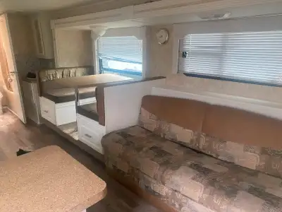 Selling our beautifully renovated camper Everything is new and works great No damage or leaks Double...