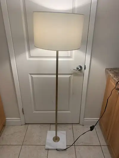 Floor Lamp With Marble Base, View more