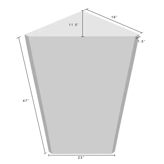 Corner Bass Traps (Custom Options) Acoustic Treatment in Pro Audio & Recording Equipment in Calgary - Image 5