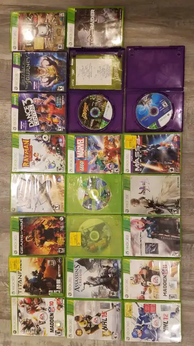 21 xbox360 games, View more
